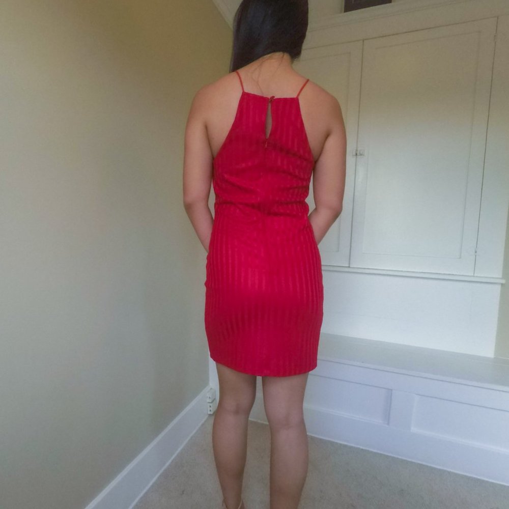 NBD Racer Ribbed Mini Dress - Picture 4 of 6